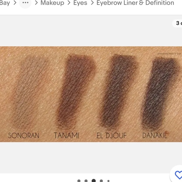 New NARS El DJOUF (Light/Medium Brown) BROW DEFINING CREAM - Picture 10 of 16